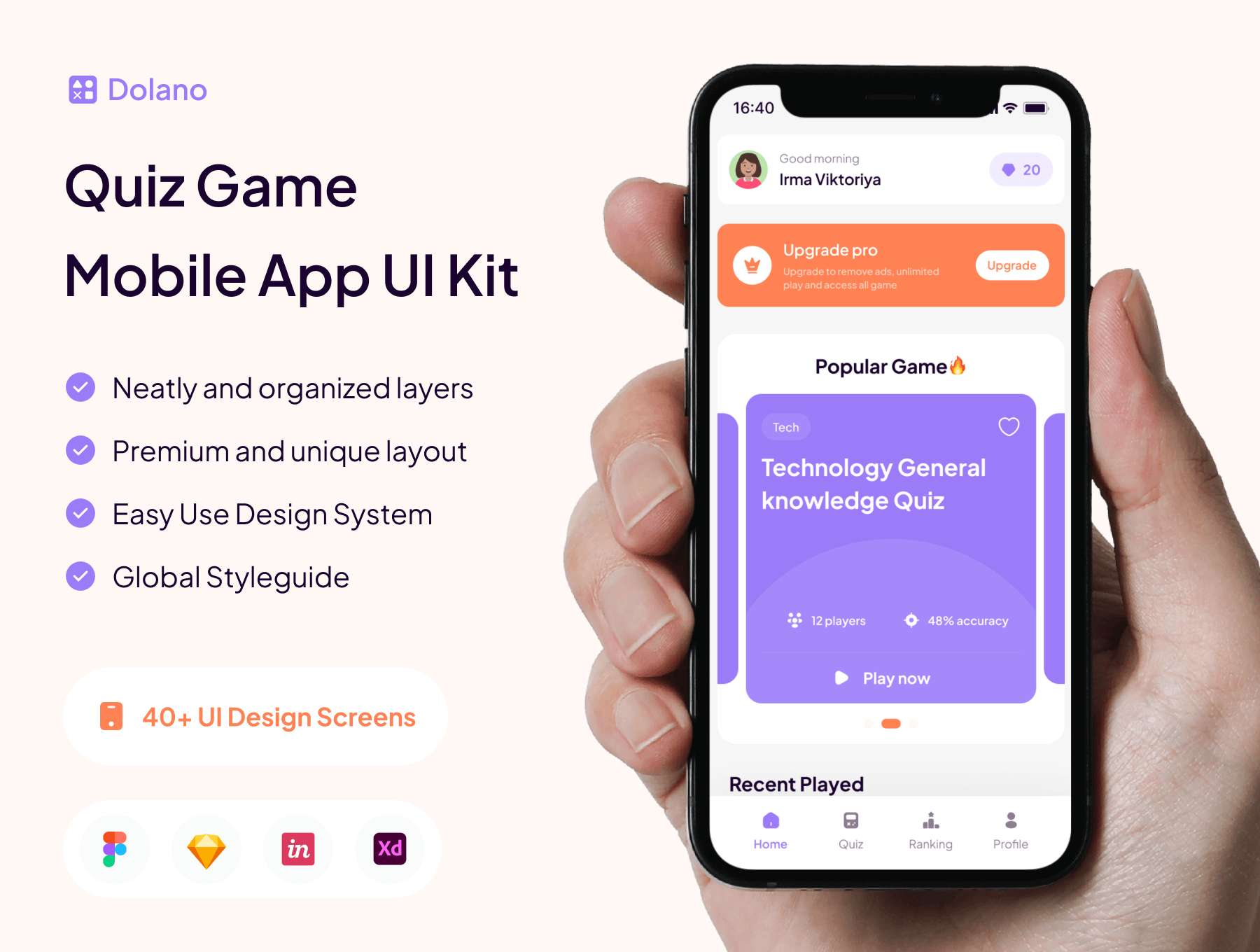 测验移动端 UI KIT插图