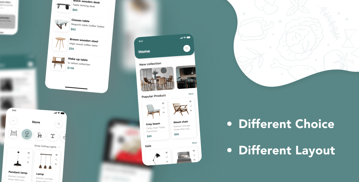 在线购物app ui kit用户界面设计模板—Ashop .Sketch .Figma .Adob​​e XD插图3