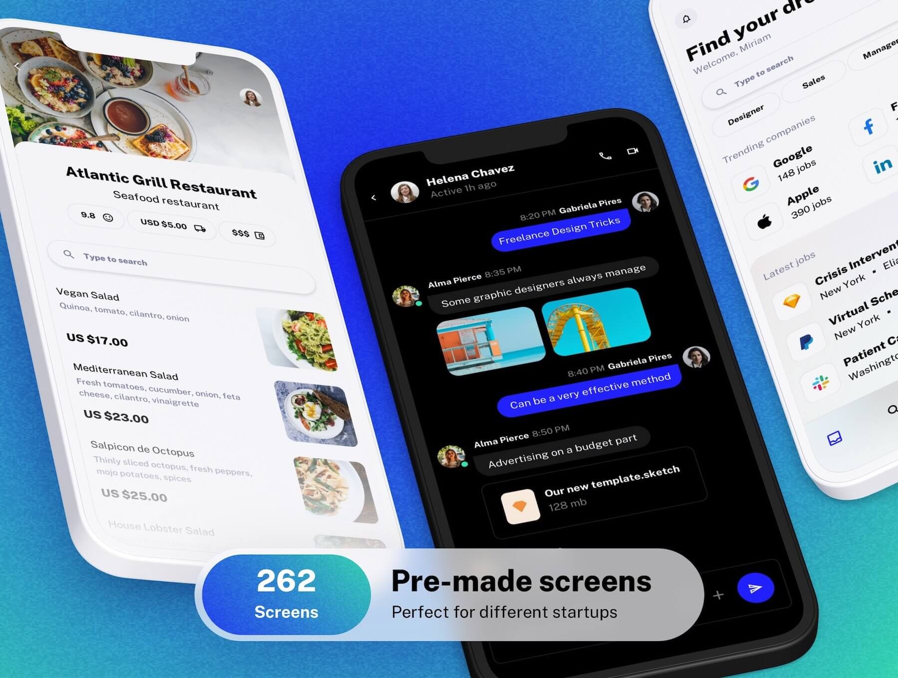 多用途app UI kit界面设计模板 .Figma .Sketch素材插图1