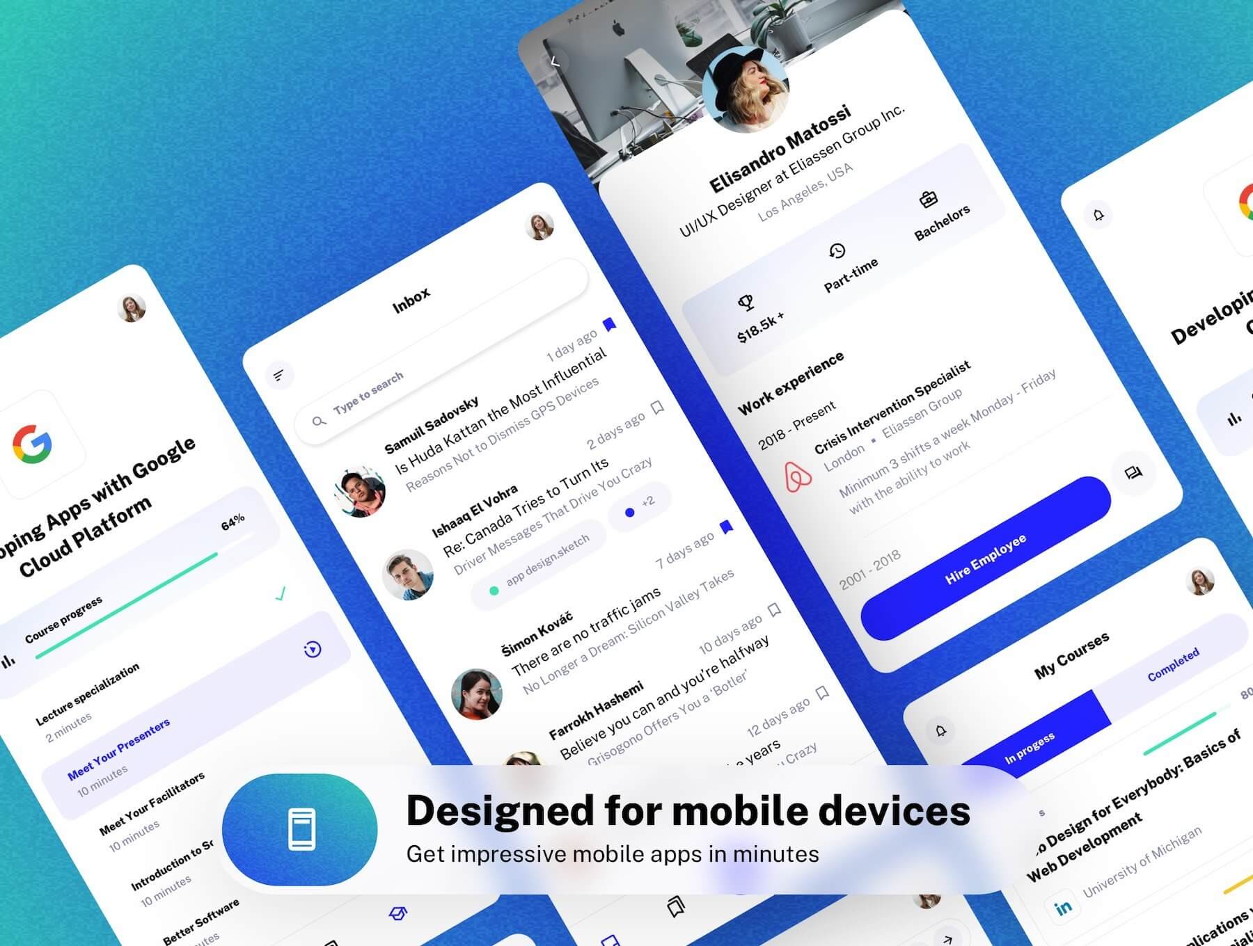 多用途app UI kit界面设计模板 .Figma .Sketch素材插图2