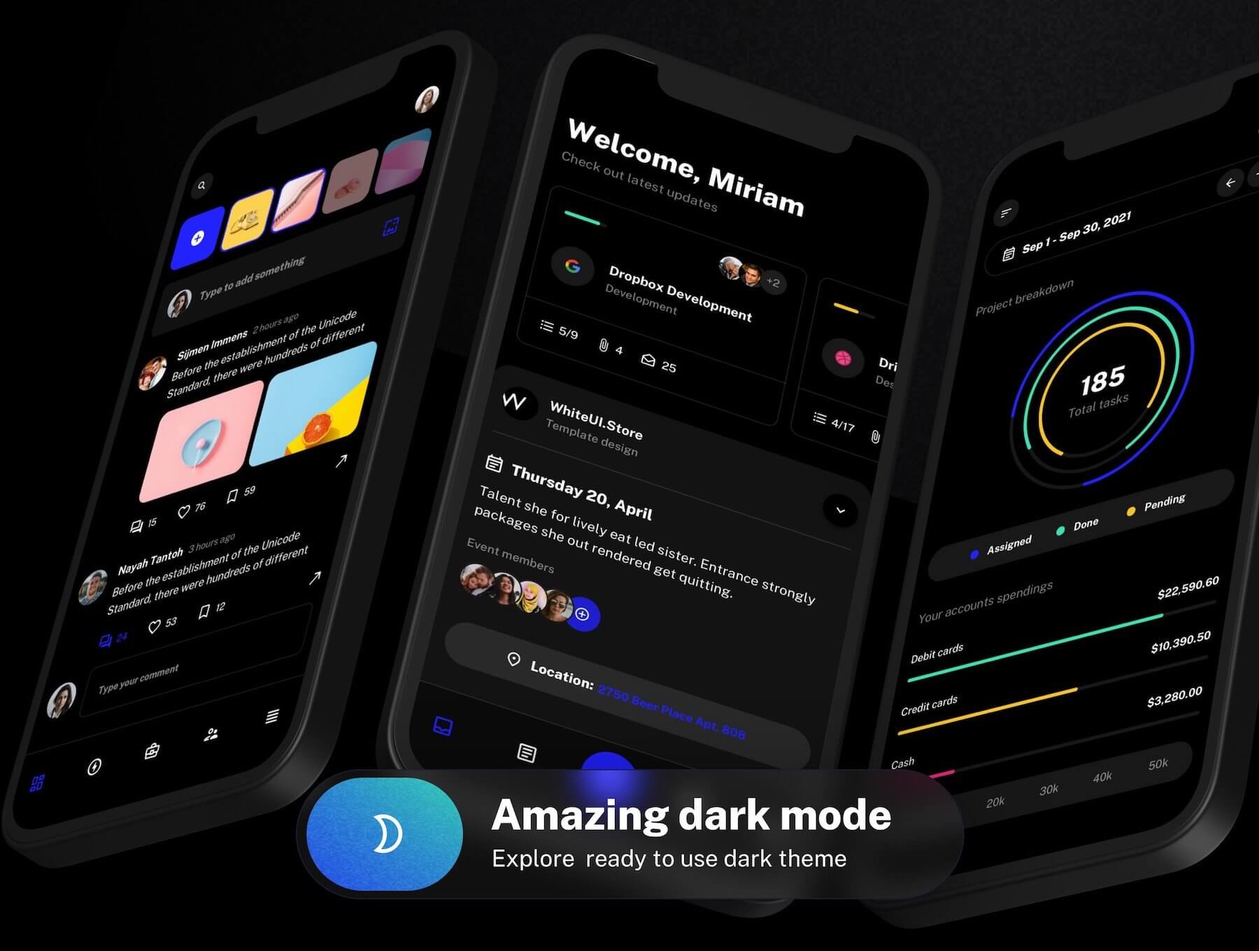 多用途app UI kit界面设计模板 .Figma .Sketch素材插图4