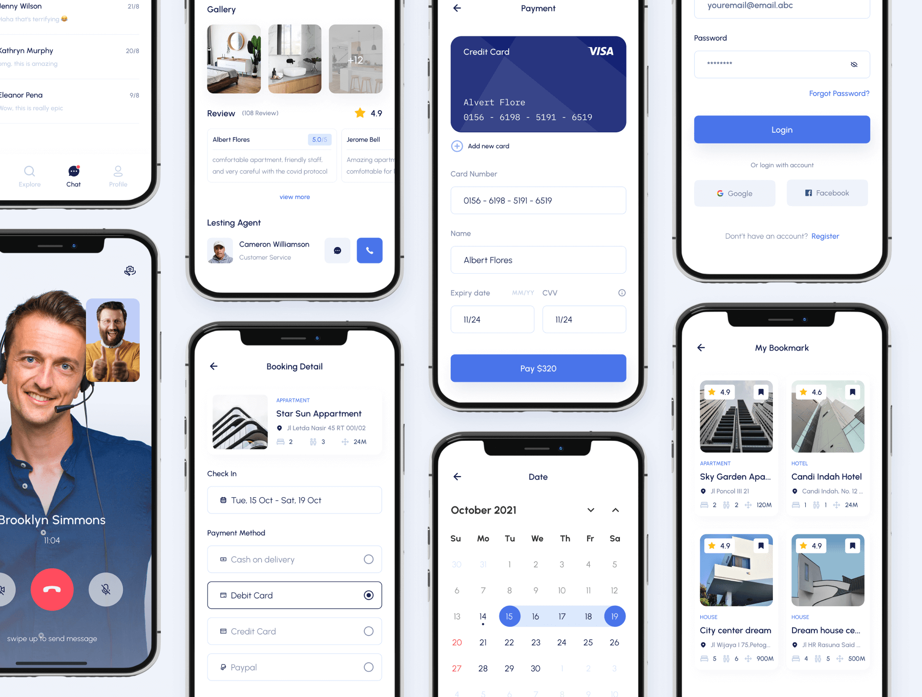 房地产中介平台app应用设计ui kit套件 Figma插图2