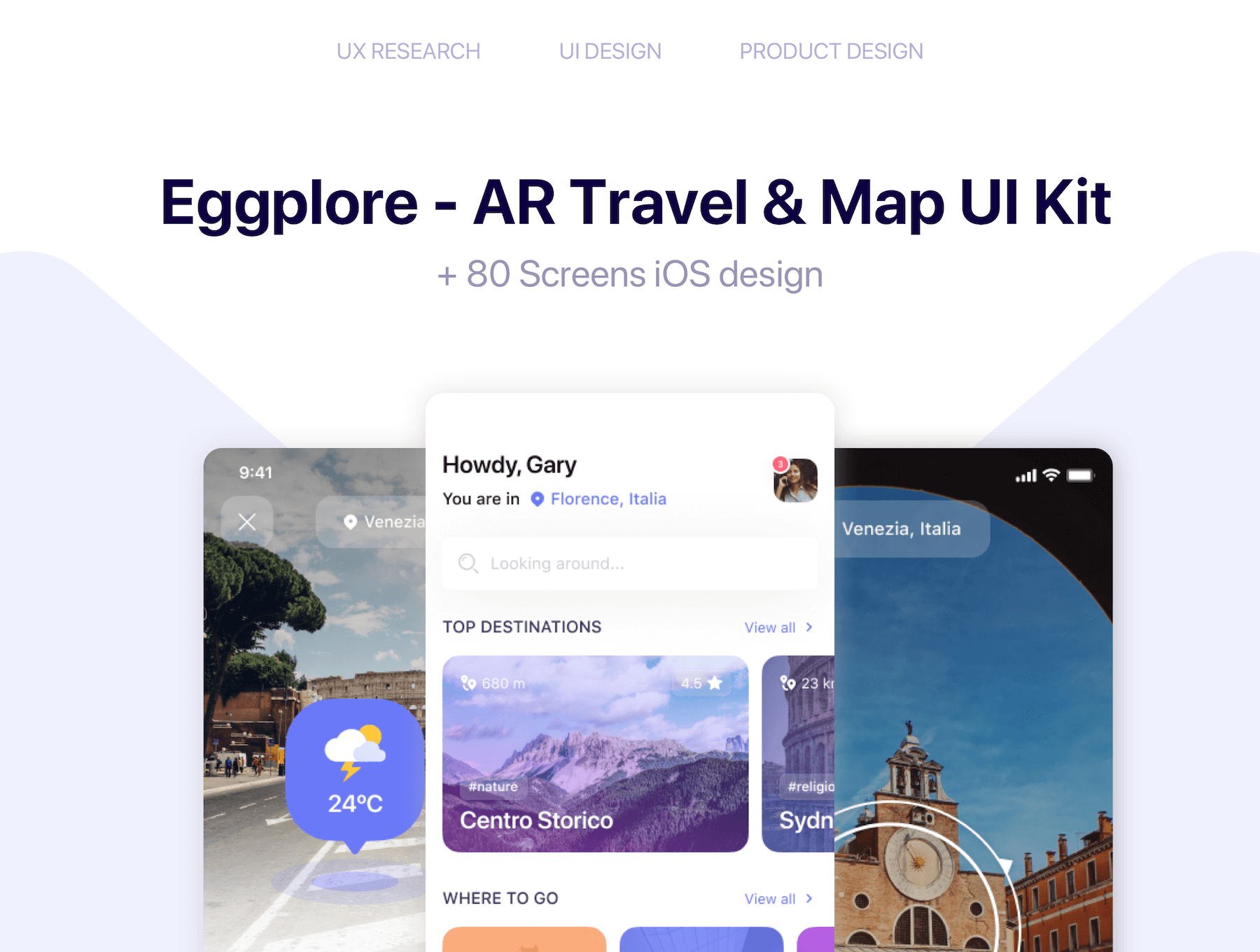 AR 地图导航 UI 套件 Sketch素材下载 Figma素材下载插图