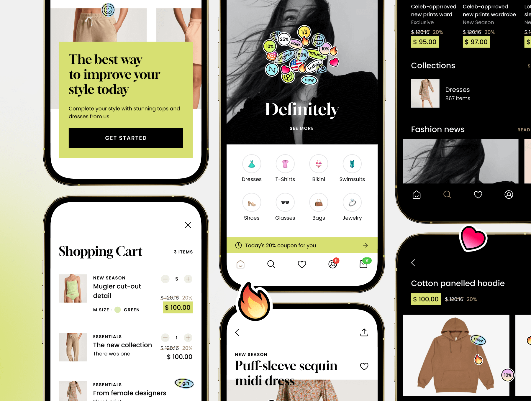 在线商店APP小程序UI设计模板 Figma源文件下载插图1