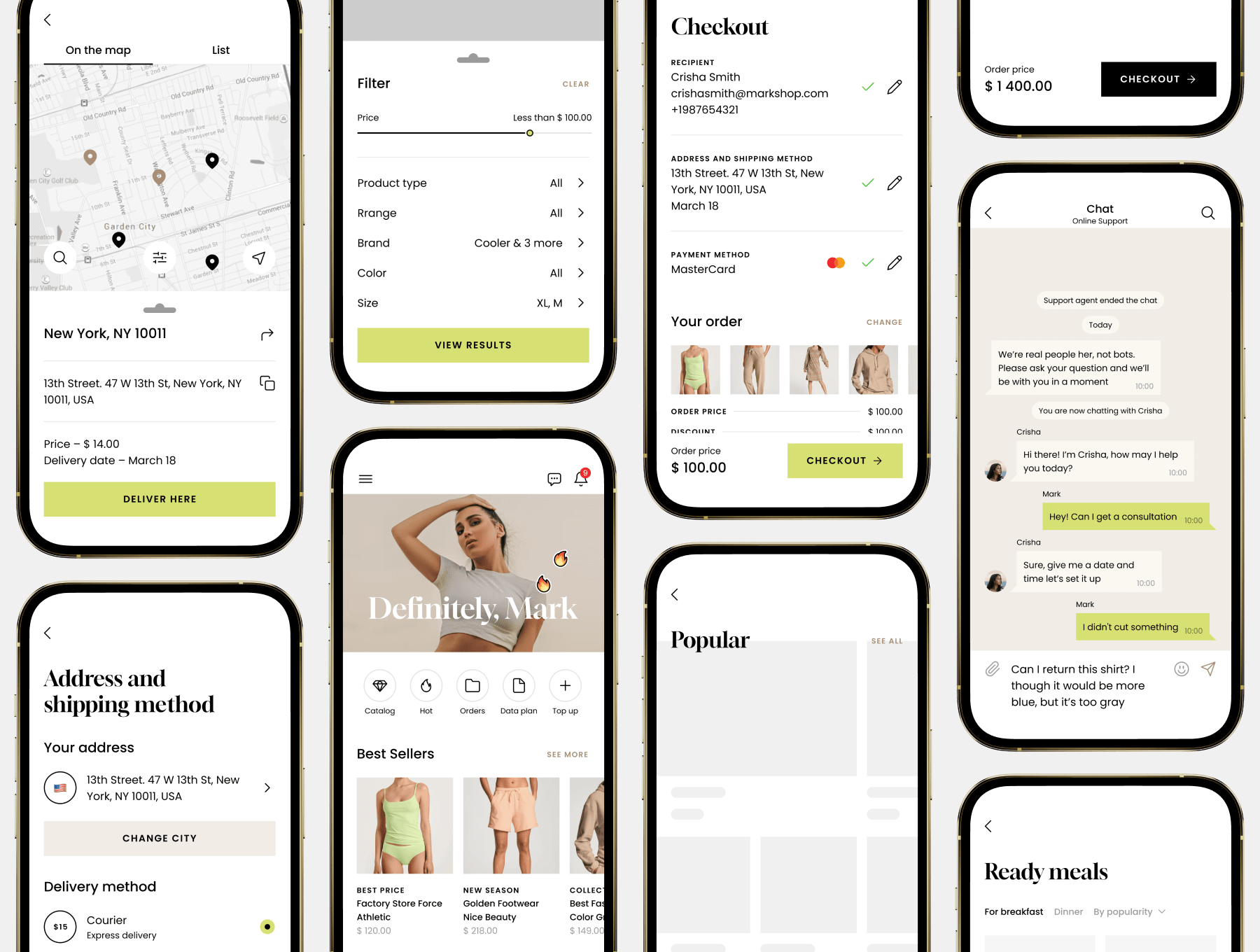 在线商店APP小程序UI设计模板 Figma源文件下载插图2