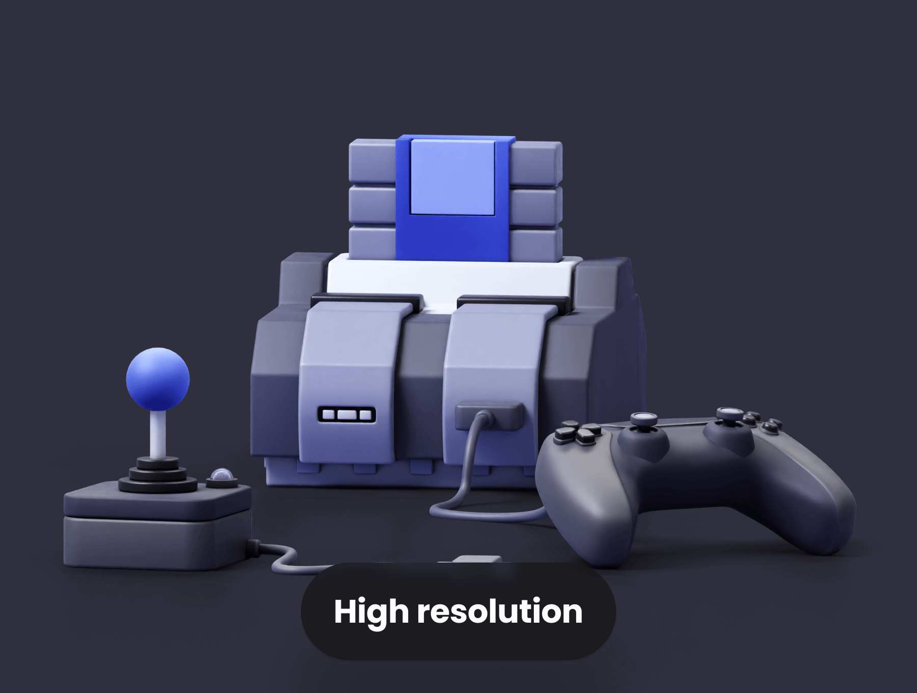 办公类3D立体等距模型素材 Blender, Figma, PNG素材下载插图3