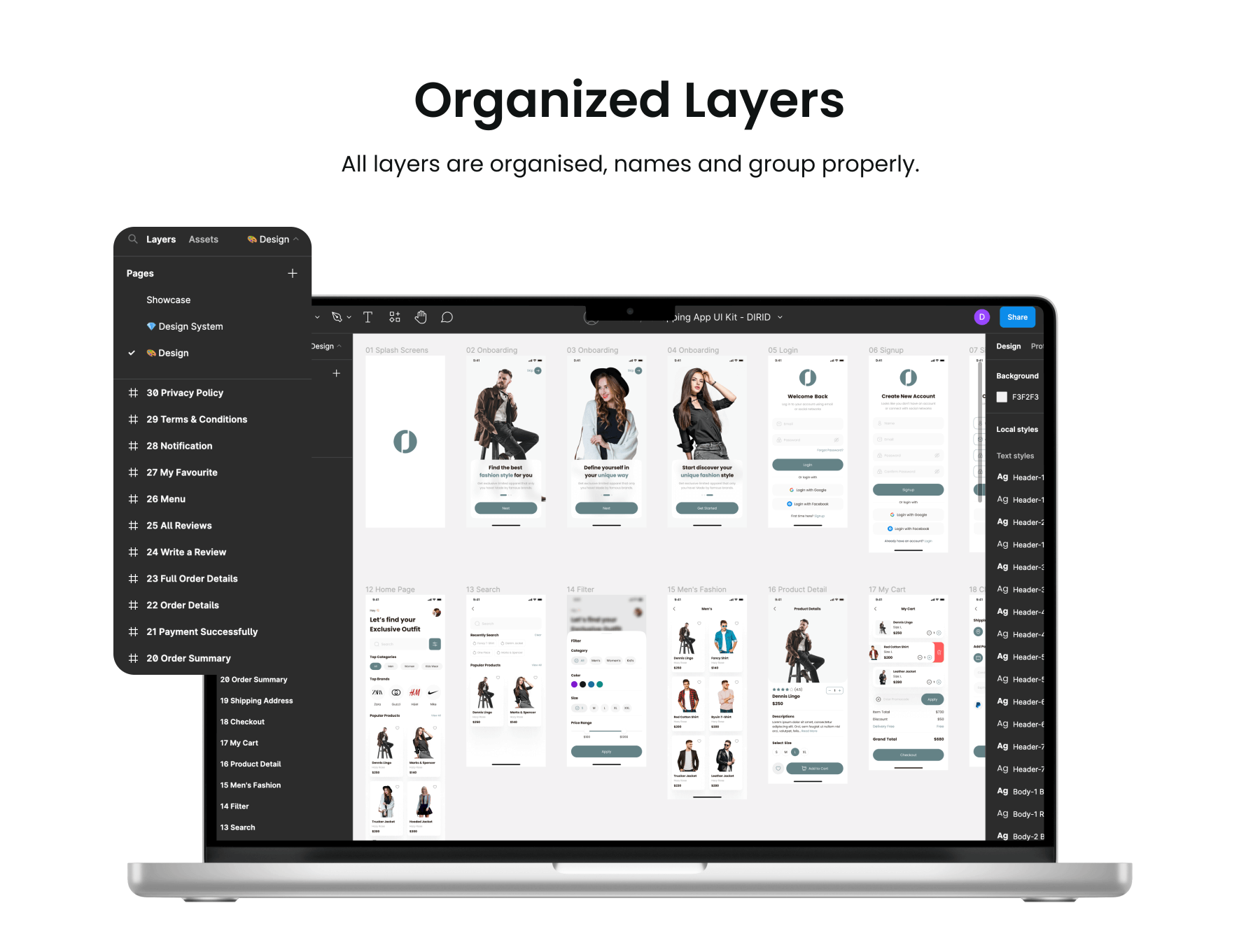 购物App小程序 UI 套件 Figma用户界面工具包插图2