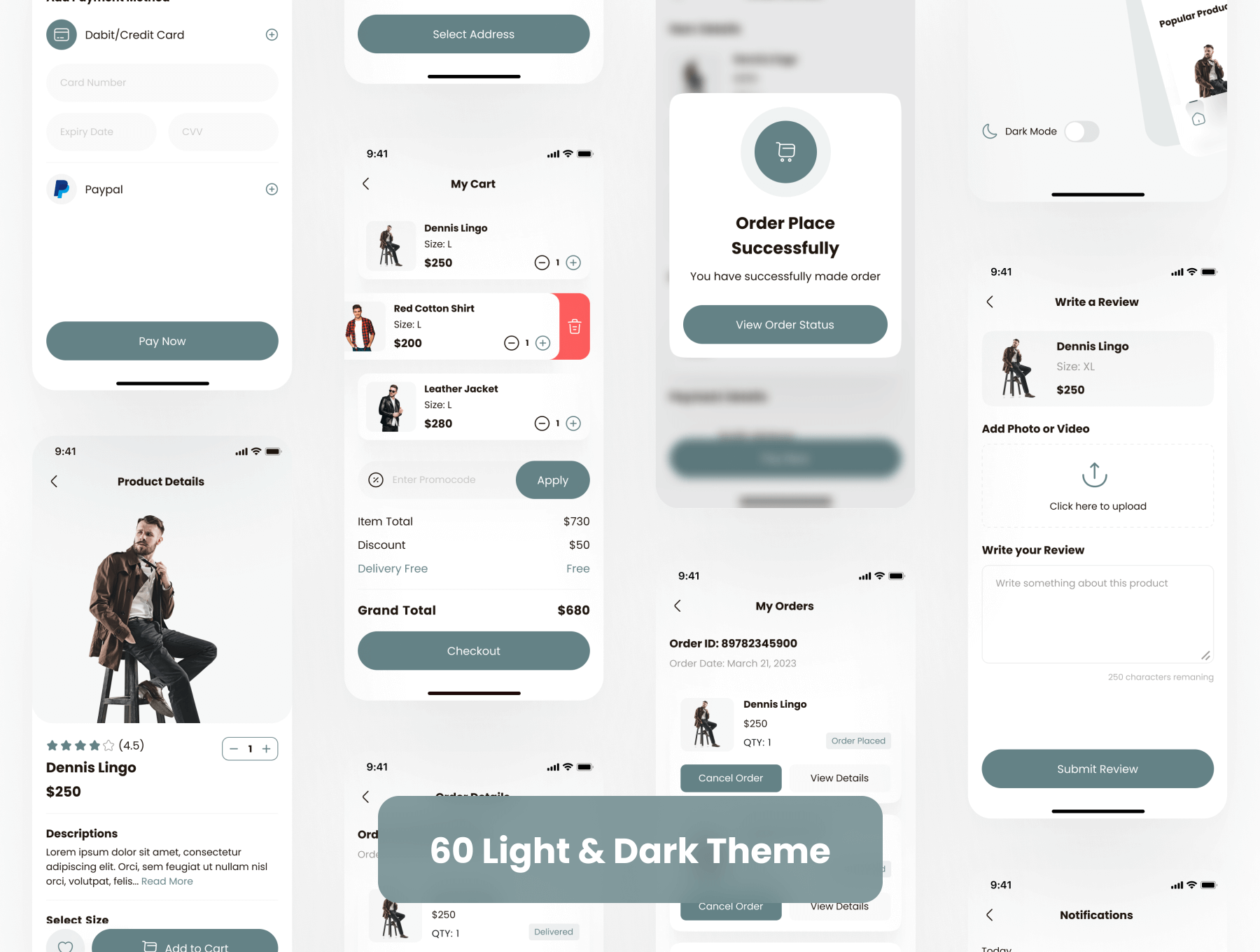 购物App小程序 UI 套件 Figma用户界面工具包插图4