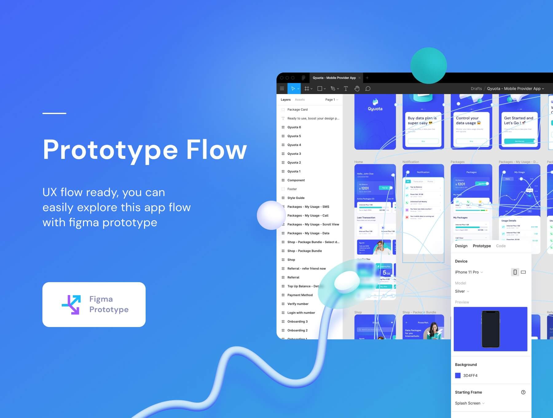 移动提供商移动端APP小程序应用程序 UI 设计素材工具包 Figma源文件资源下载插图4