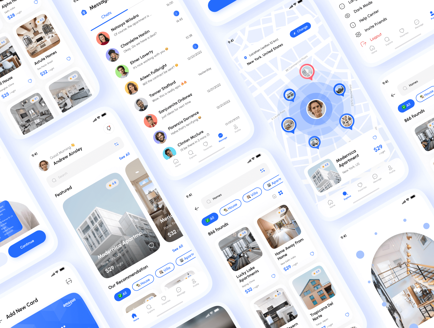 170+房地产APP小程序应用 UI 用户界面设计模板套件 Figma源文件素材下载插图1