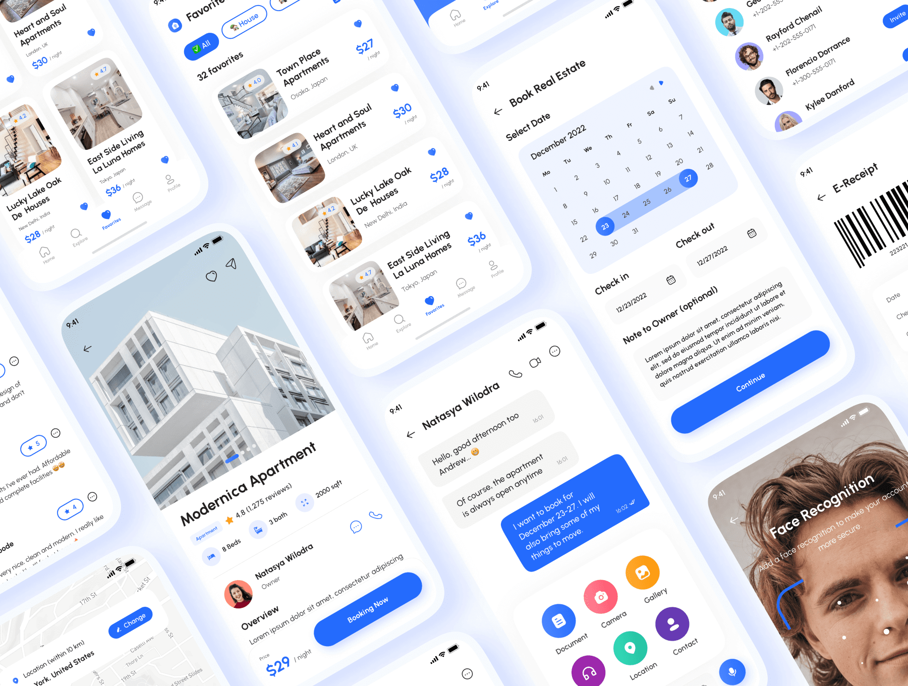 170+房地产APP小程序应用 UI 用户界面设计模板套件 Figma源文件素材下载插图2
