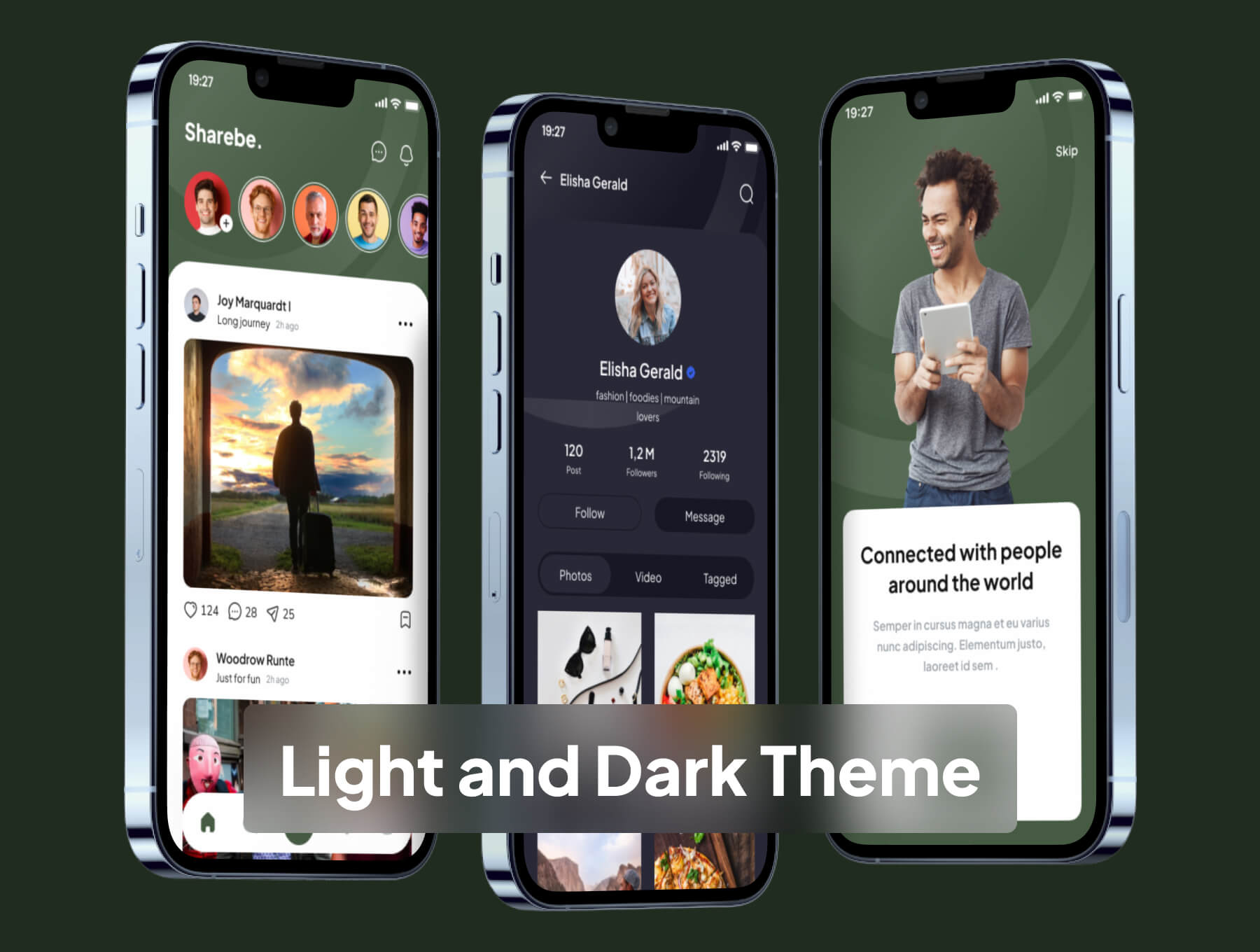35+社交媒体APP小程序应用 UI 用户界面设计模板套件 Figma 源文件素材下载插图4