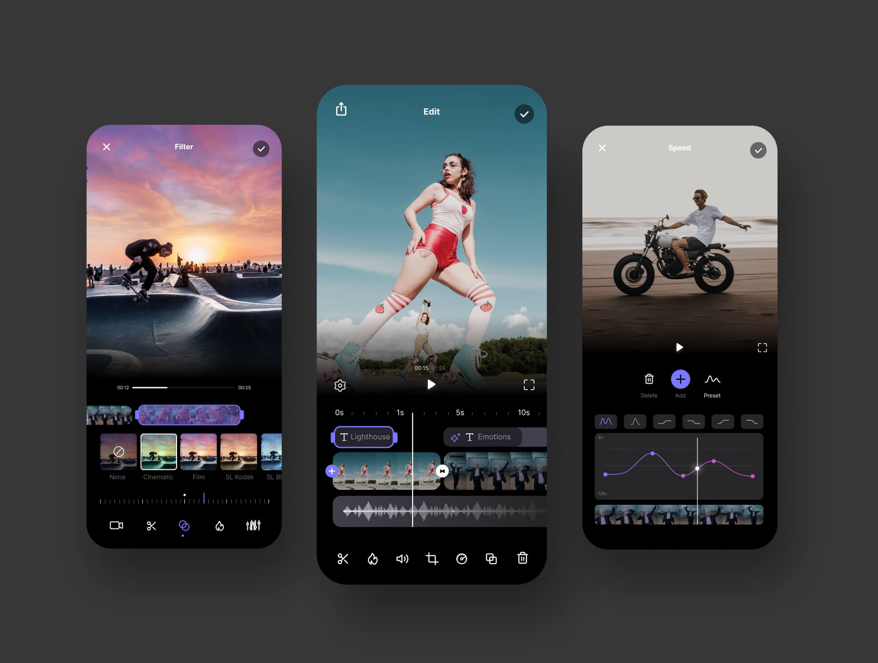 视频编辑器APP小程序应用程序 UI用户界面设计模板套件 Figma源文件素材下载插图1
