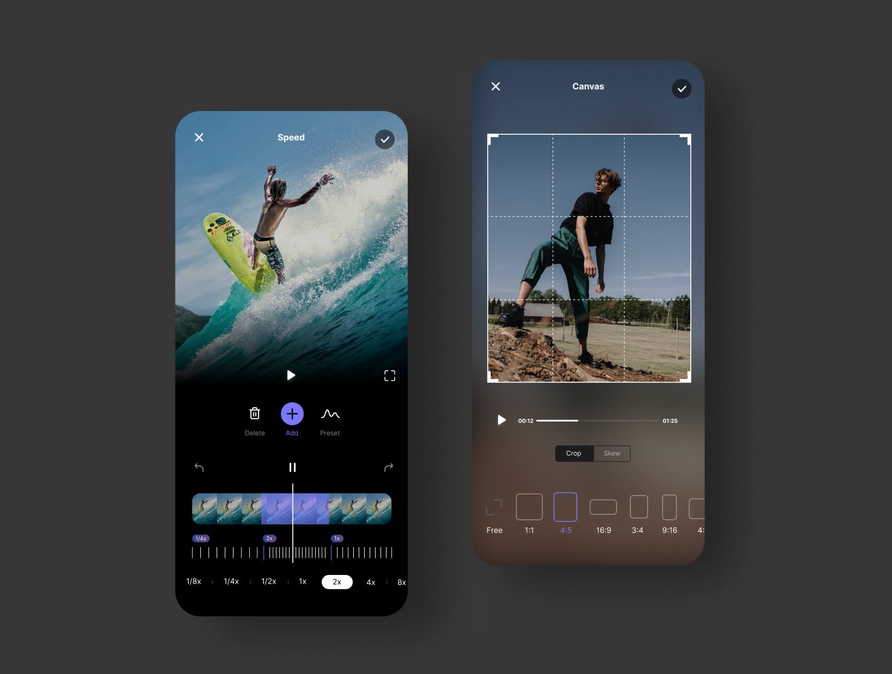 视频编辑器APP小程序应用程序 UI用户界面设计模板套件 Figma源文件素材下载插图2