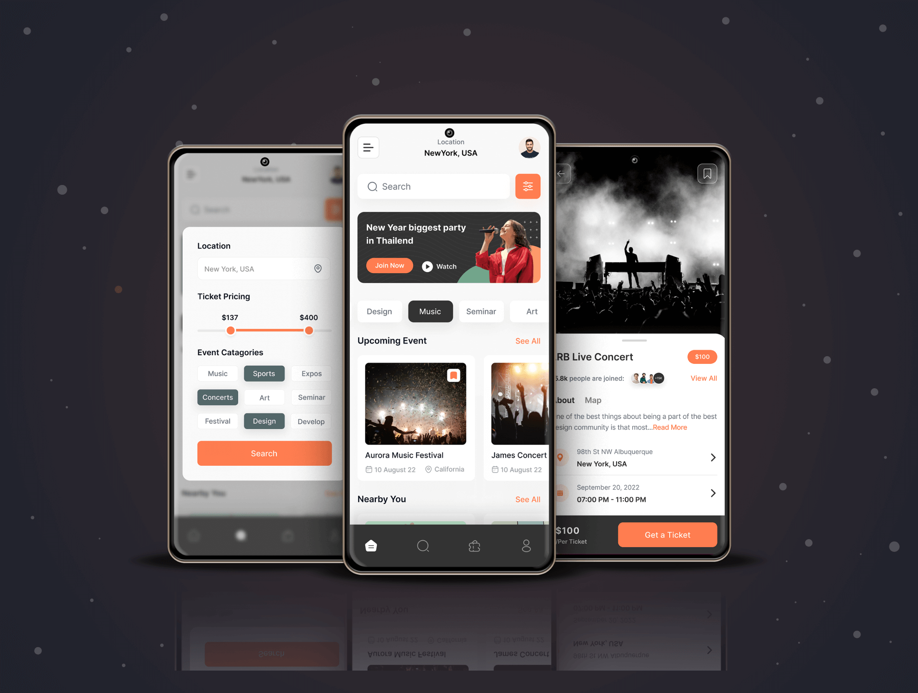 活动预订 APP小程序 UI界面设计模板套件 Figma源文件素材免费下载插图3