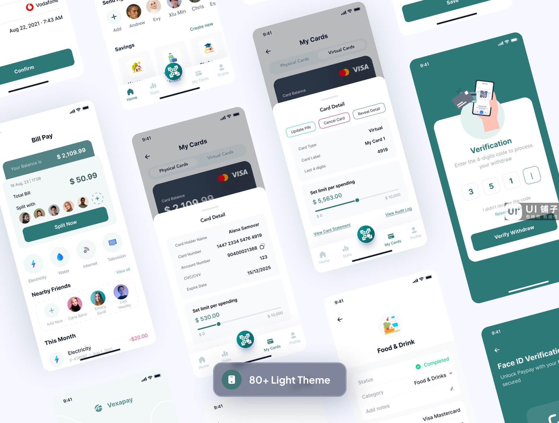 金融APP移动应用 UI 用户界面模板 Figma源文件素材插图4