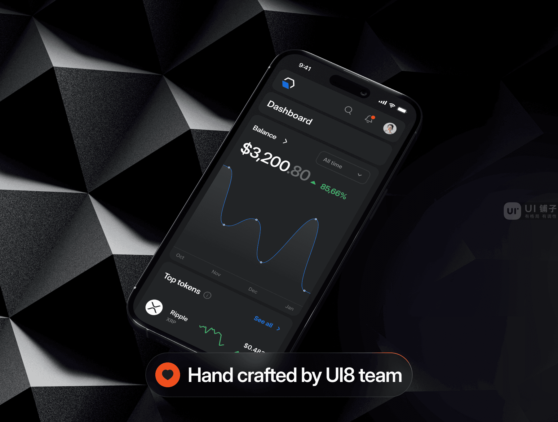 加密货币 AI UI 套件 Figma资源 b端设计插图4