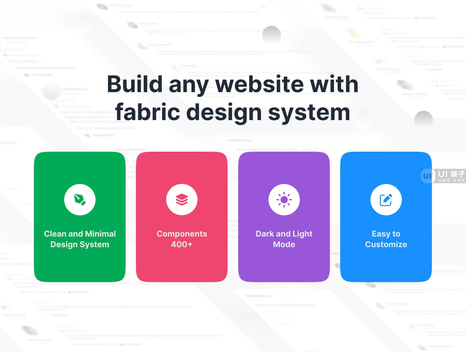 设计系统 UI 套件 Figma素材插图4