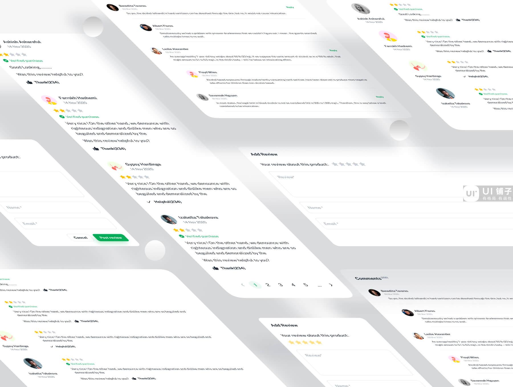 设计系统 UI 套件 Figma素材插图5