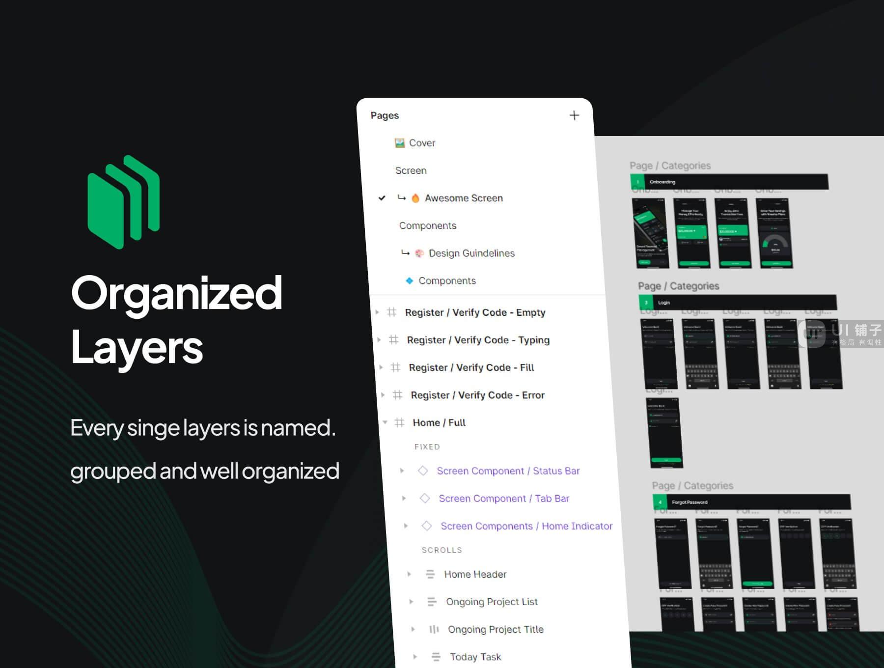 金融科技应用程序 UI套件 Figma素材插图4