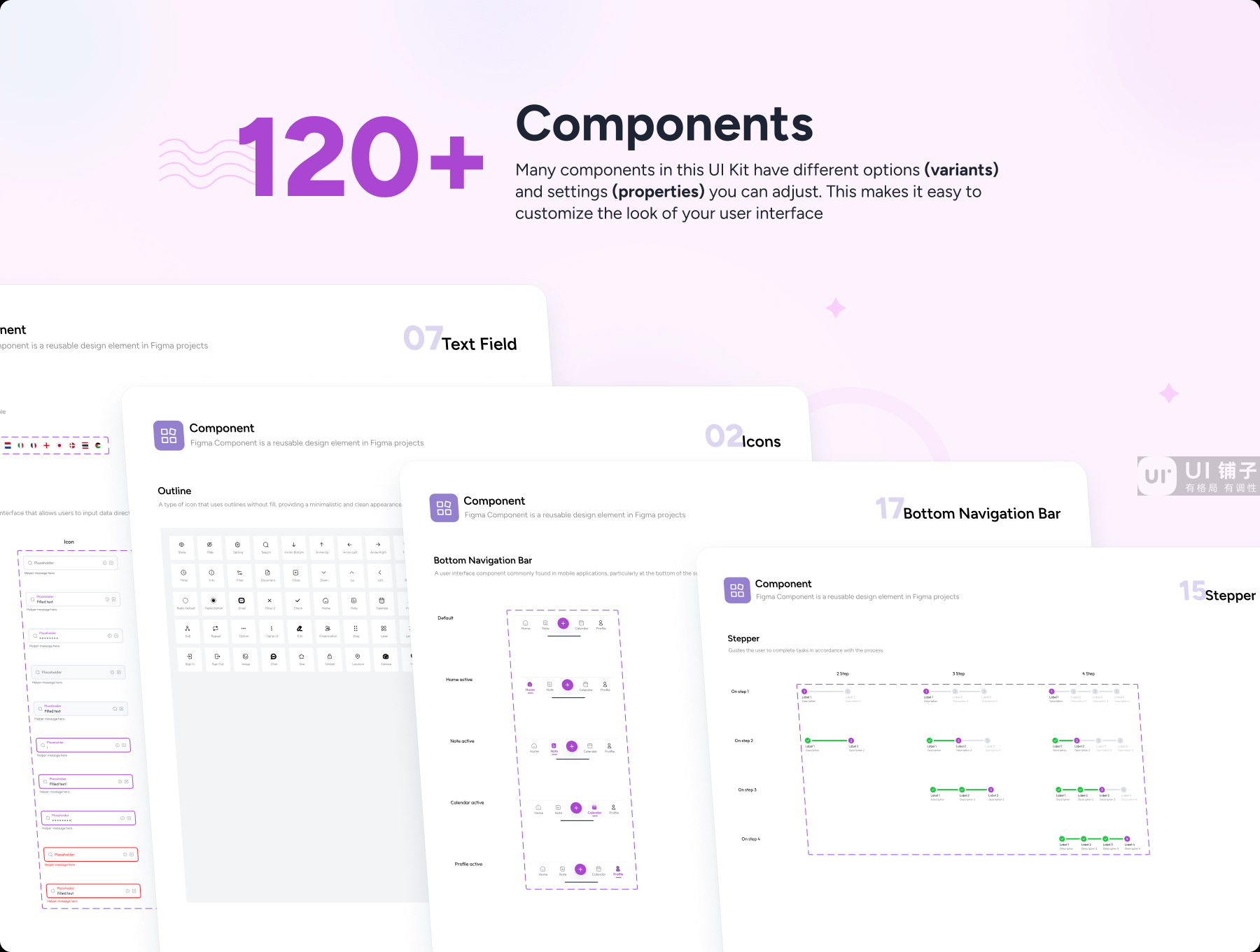 待办事项列表应用程序 Figma UI 设计模板插图5