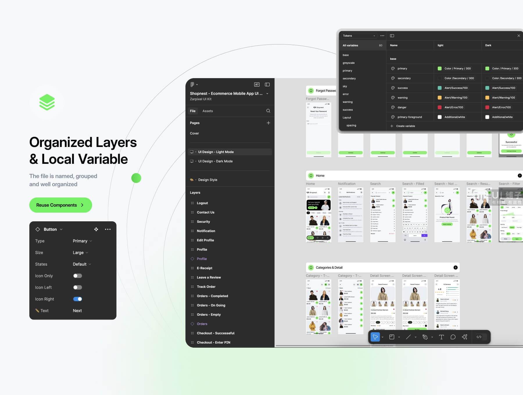 电子商务移动应用 Figma UI设计模板插图3