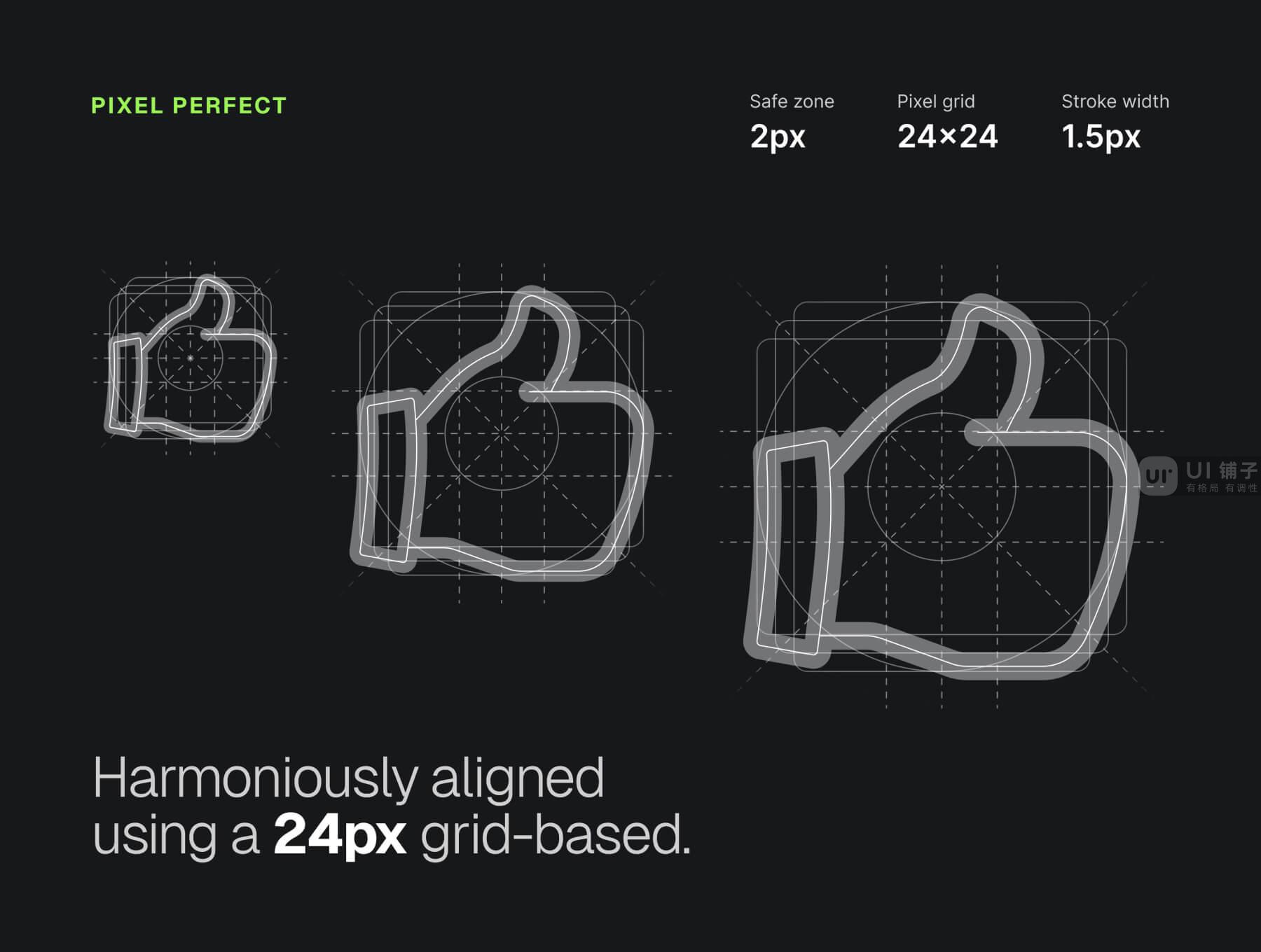 3000+ 24px图标  Figma矢量文件插图1