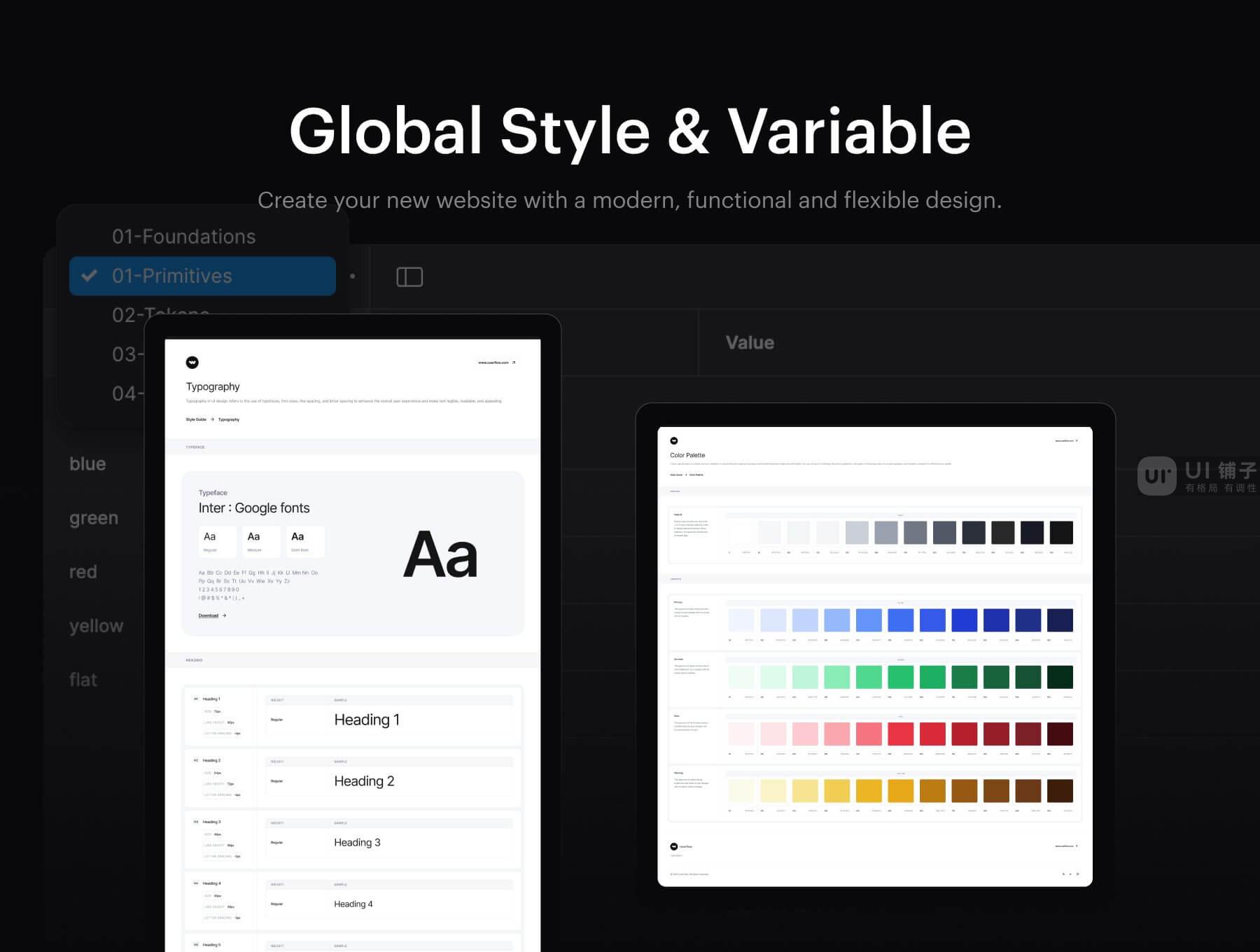 CRM 网站模板 Figma UI 设计模板套件插图4