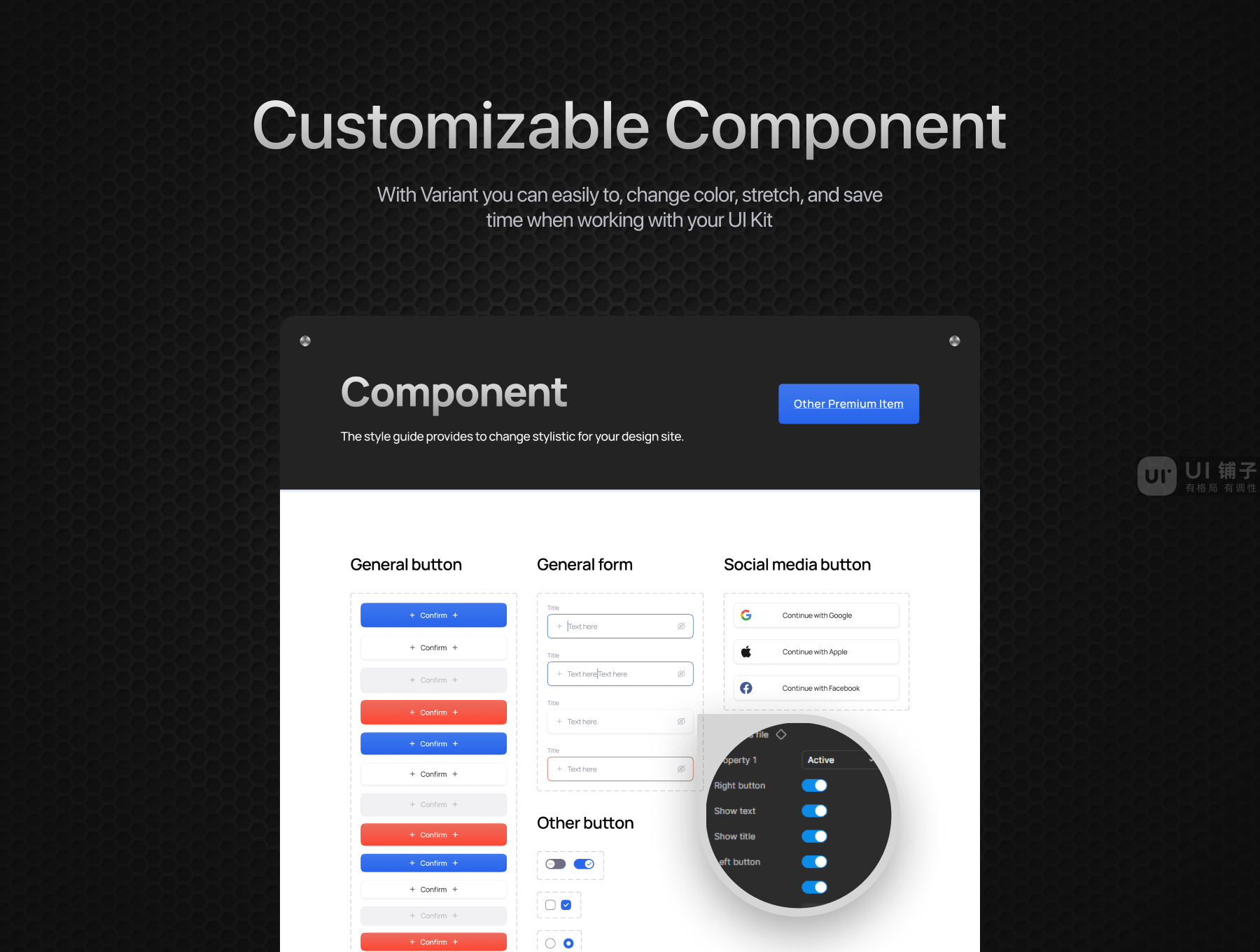 B端 人力资源管理仪表板 Figma UI 设计模板套件插图3