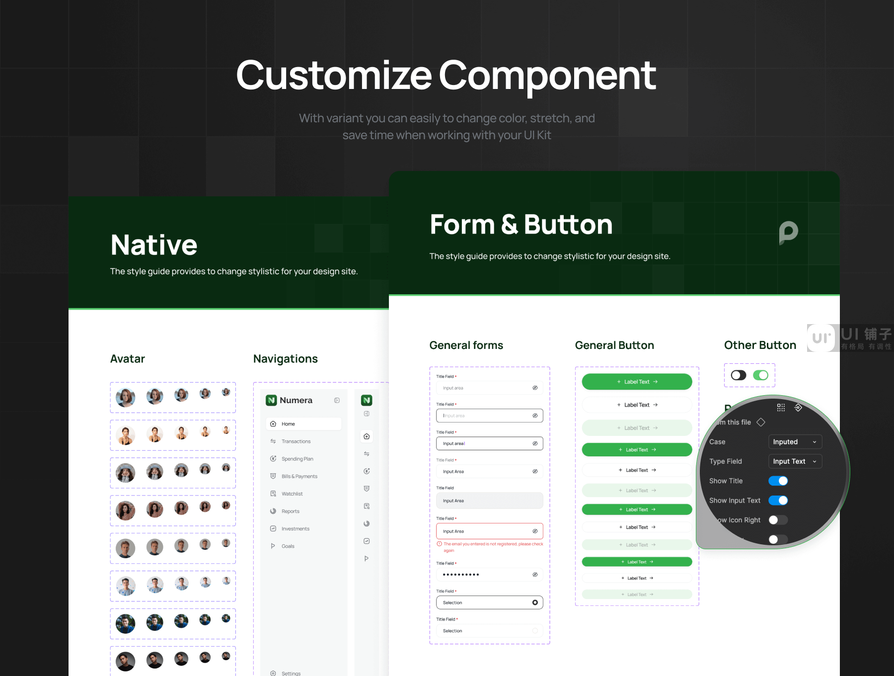 B端 财务管理仪表板 Figma UI 设计模板套件插图2