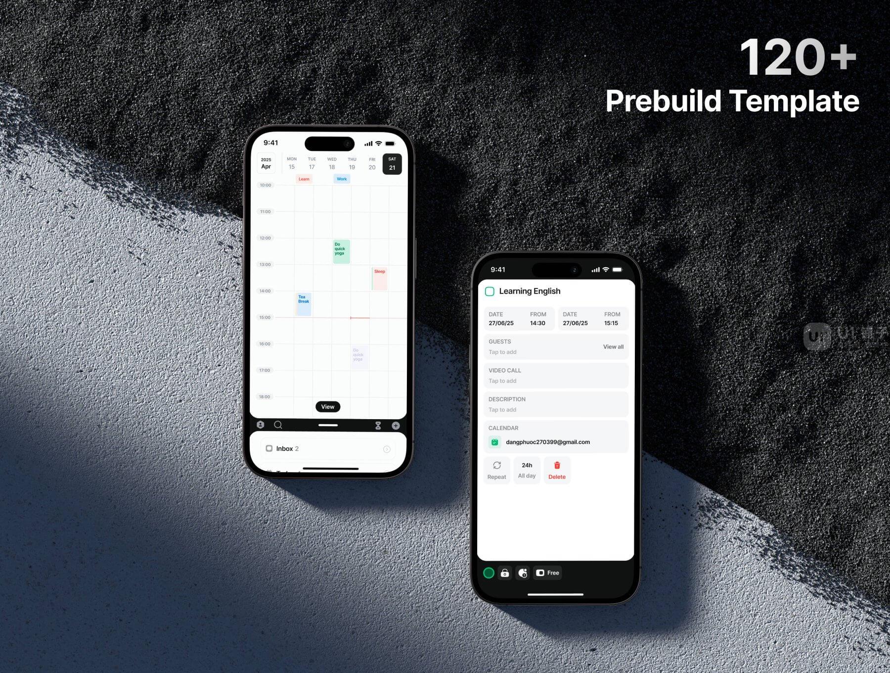 APP 任务管理器应用程序 Figma UI 设计模板套件