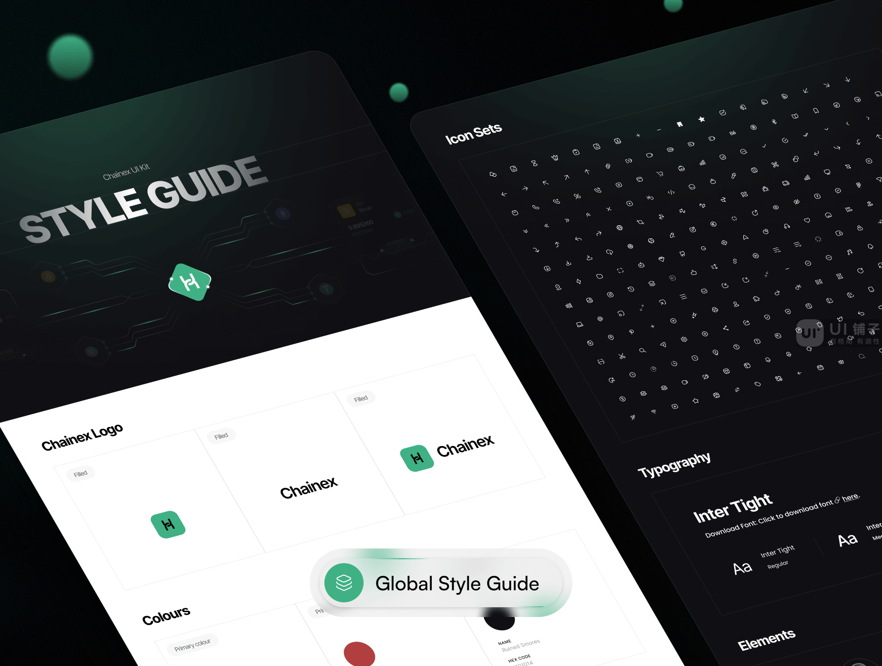 加密交易所仪表板 Figma UI 设计模板套件插图1