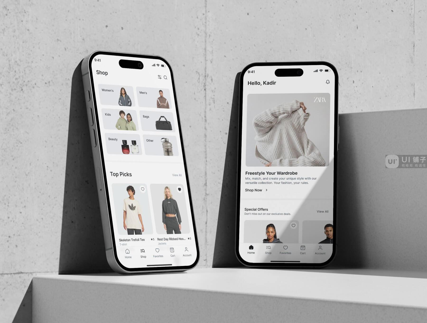 电子商务移动应用程序 Figma UI 设计模板套件插图5